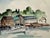 Rustic Henry Emil Salloch Original Watercolor on Paper Stonington, Maine. 1950. For Sale - Image 3 of 6