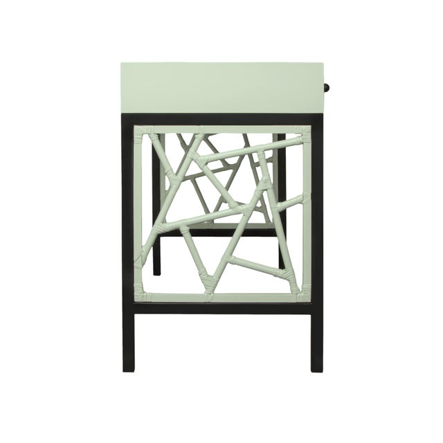 Not Yet Made - Made To Order Tiffany Writing Desk - Celery Green For Sale - Image 5 of 9