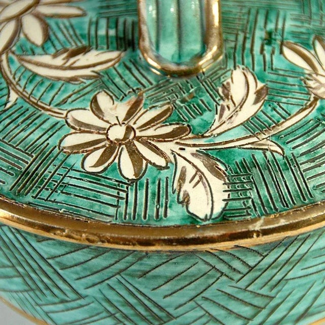 Italian Lidded Box, 1960s, in Very Good conditions. Designed 1960 to 1969 This piece is designed in the style of the...