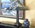 2003 Tiffany-Style Floral Stained Glass Pyramid Table Lamp For Sale - Image 18 of 18