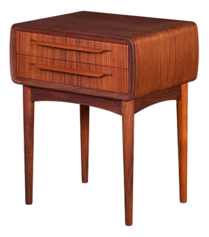 Teak Nightstand by Johannes Andersen for CFC Silkeborg, 1960s