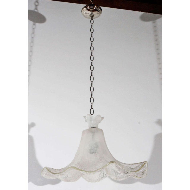 1960s Murano Pendant Light Fixture For Sale - Image 10 of 10