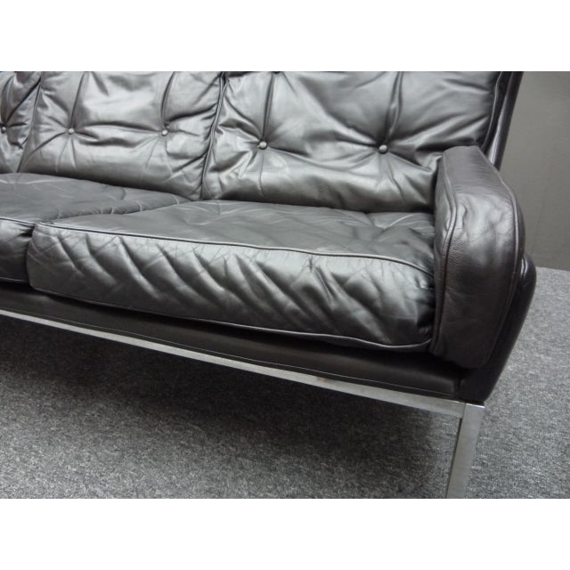 Leather Sofa by Roland Rainer, 1960s For Sale - Image 16 of 18