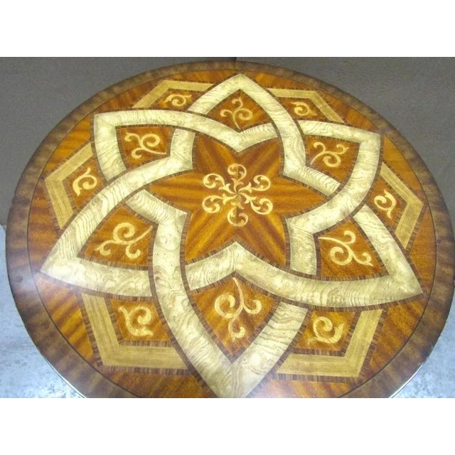 Maitland-Smith Egyptian Revival Dining Table With Winged Creatures Claw Feet 1980s For Sale In Miami - Image 6 of 18