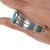 7" 1940's Navajo silver Blue Gem turquoise cuff bracelet For Sale - Image 4 of 10