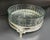 Three-Legged Brass Bowl with Removable Glass For Sale - Image 6 of 11