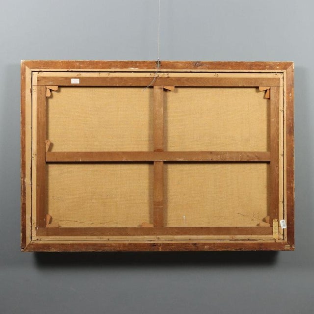 Corrado Cagli, Hell, 1958, Mixed Media on Canvas, Framed For Sale - Image 11 of 13