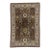 Vintage Indian Hooked Rug, 05'10 X 08'08 For Sale