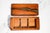 1940s Vintage Mid Century Hunting Theme Wood Box Sporting Desk & Jewelry Storage For Sale - Image 5 of 11