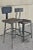 Late 20th Century Vintage Industrial Steel Metal Drafting Work Stools Chairs - Group Set of 6 For Sale - Image 11 of 12