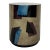 Vintage Jimeco Geometric Postmodern Side Table For Sale
