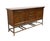 Hickory White Hickory White Burled Walnut Italian Modern 70" Sideboard Buffet W. Metal Base 41024-41 For Sale - Image 4 of 14