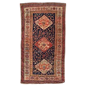Antique Rustic Wool Rug