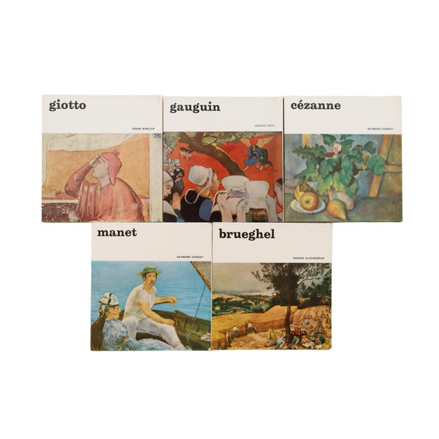 White Set of 5 Art Books For Sale - Image 8 of 8