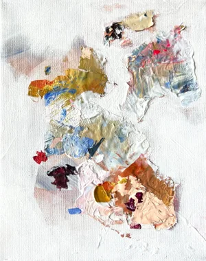 Abstract Expressionist Painting by Brenna Giessen