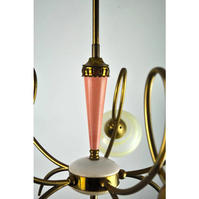 1950s Mid-Century Sputnik Ceiling Lamp For Sale - Image 5 of 11