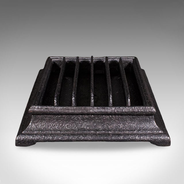 Metal Antique Town House Boot Cleaner, English, Iron, Shoe Scraper Grate, Victorian For Sale - Image 7 of 9