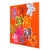 Contemporary Happy Mood Changer - Original Vibrant Abstract Floral Mixed Media Art on Canvas For Sale - Image 3 of 9