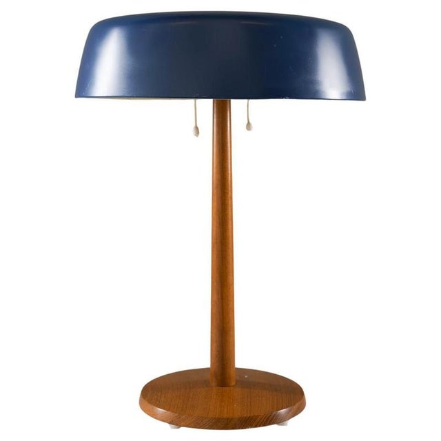 Mid-Century Modern Swedish Table Lamp from Bergboms, 1960s For Sale - Image 9 of 9