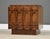 1970s Refinished Walnut Brutalist Nightstand For Sale - Image 4 of 8