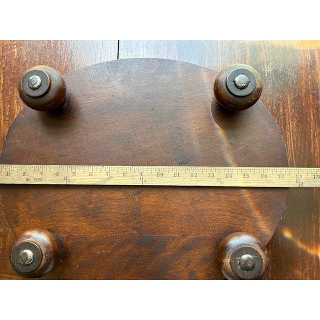 Petite Needle Point Footstool For Sale In Philadelphia - Image 6 of 7
