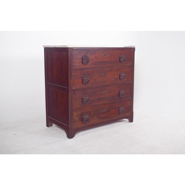 Portuguese Rustic Chest of Drawers, 1950s For Sale - Image 9 of 9