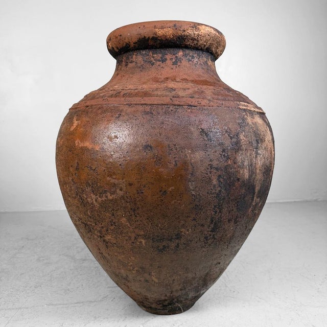 Large Antique Terracotta Jar, 1890s For Sale - Image 10 of 15