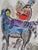 Marc Chagall (1887-1985) The Blue Cow Original color lithograph On heavy paper, 24 x 31 cm (approx. 9 x 12 inches) Printed...