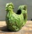 Vintage Glazed Ceramic Rooster Cache Pot For Sale - Image 11 of 12