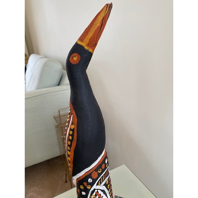 Vintage HandCarved Wood Tiwi Birds and Spirits Sculpture - Tiwi Artists Jean Baptiste Apuatimi, Kitty Kantilla, and Bede Tungutalum For Sale - Image 4 of 5