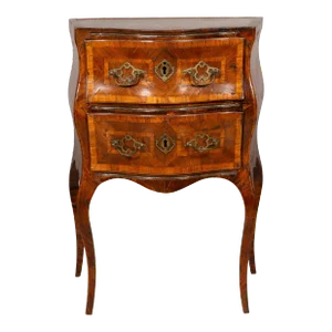 Sicilian Rococo Olivewood Commodini