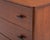 Brown T.H. Robsjohn-Gibbings Widdicomb Walnut Klismos Saber Leg Six Drawer Dresser For Sale - Image 8 of 14