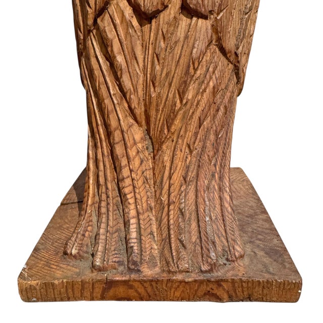 American Folk Art Carved Pine Eagle For Sale - Image 10 of 12