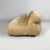 1970s Italian Modern Beige Chamois Soriana Sofa by Afra & Tobia Scarpa for Cassina, 1970s For Sale - Image 5 of 18