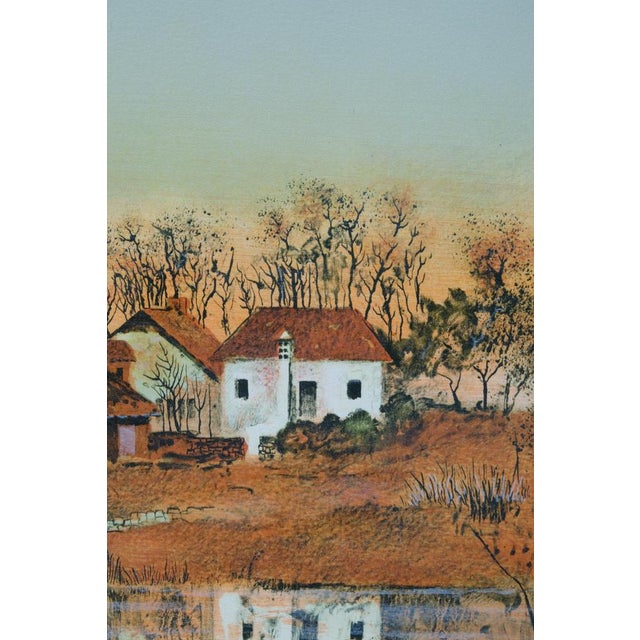 Antonio Rivera, Coucher de soleil, Lithograph For Sale - Image 4 of 9