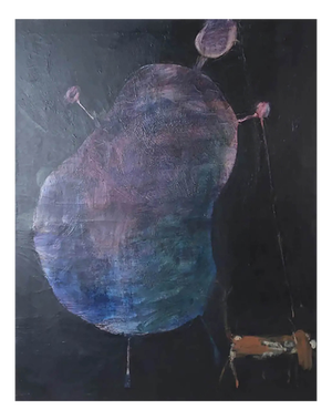 English Artist, Surrealist Composition, 1960, Oil on Canvas