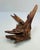 This naturally sculptural driftwood root piece has a striking birdlike profile depending on the angle, with a long beak...