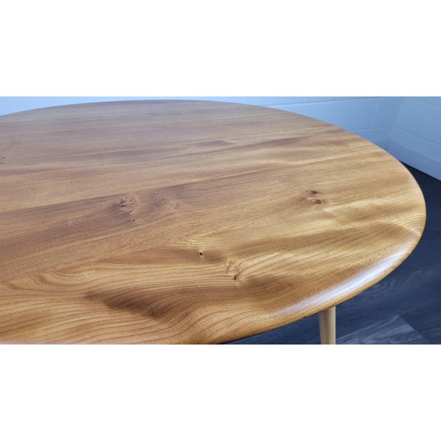 Ercol Round Breakfast Dining Table by Lucian Ercolani for Ercol, 1960s For Sale - Image 4 of 11