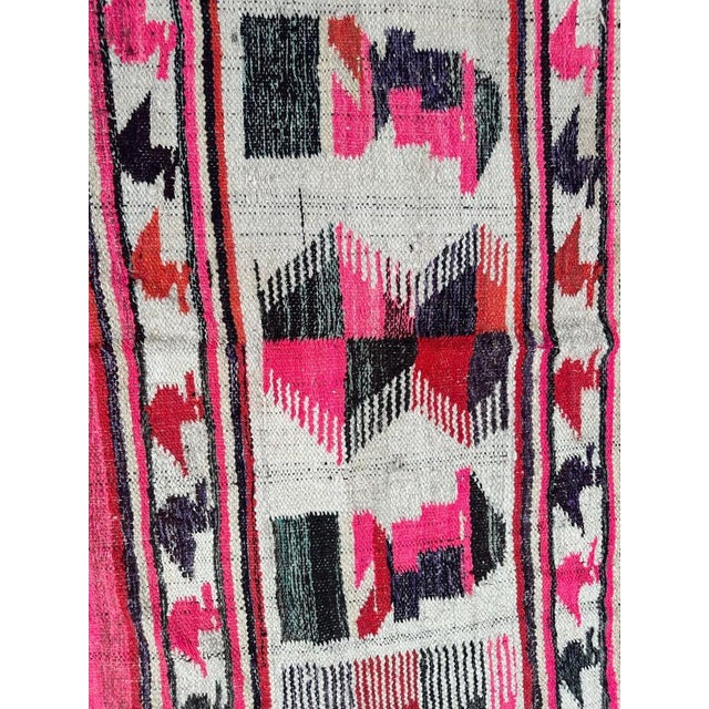 Textile Mid-Century South American Woven Tapestry Rug, 1950s For Sale - Image 7 of 16