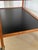 Mid Century Danish Modern Teak Trolley Bar Cart With 3 Slate Shelves For Sale - Image 10 of 14