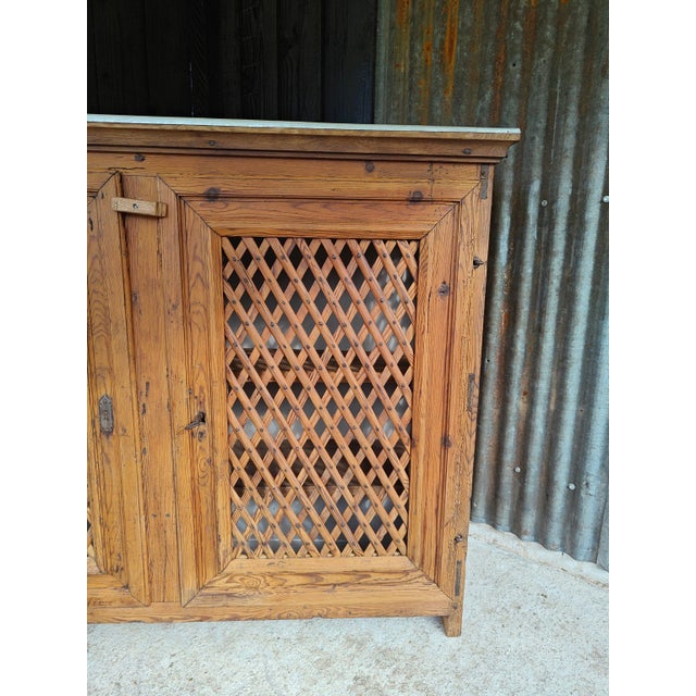 Pine Buffet with Zinc Top, 19th Century For Sale - Image 17 of 18