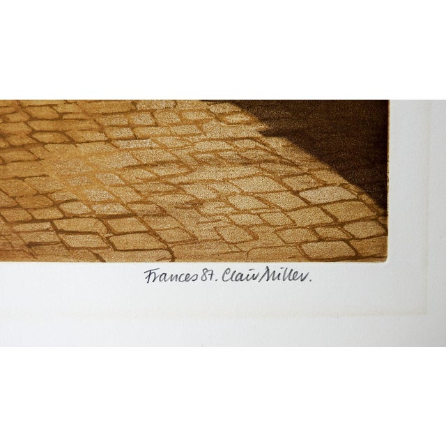 Late 20th Century Late 20th Century Santa Maria Assunta Venice Italy Etching For Sale - Image 5 of 6