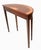 Regency Demi Lune Console Table in Maohogany For Sale - Image 6 of 8