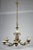 Colored Chandelier in Painted Porcelain For Sale - Image 6 of 10