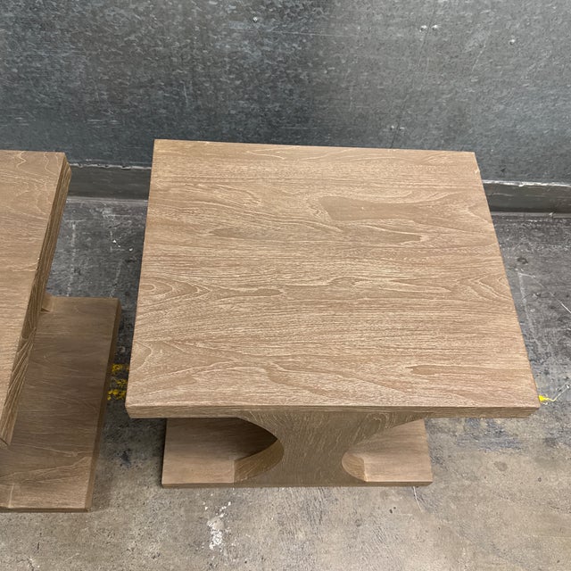 2010s Brownstone Palmer Driftwood End Tables, Pair For Sale - Image 5 of 12
