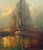 American 1960s Forest and Pond at Sunset Landscape by Charles Grove For Sale - Image 3 of 6