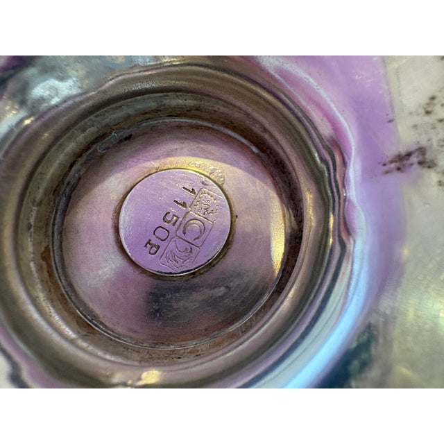 Mid 20th Century American Classical Silver Plate Tea Set - Set of 3 For Sale - Image 4 of 10