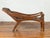 Wood Antique Indonesian Reclining Plantation Chair with Bamboo Slats and Carved Décor For Sale - Image 7 of 10