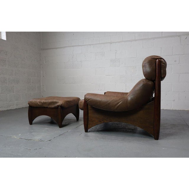 Set of Ranger Lounge Chair with Ottoman by Deforce For Sale - Image 4 of 13