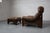 Set of Ranger Lounge Chair with Ottoman by Deforce For Sale - Image 4 of 13